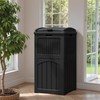 Greesum 33 Package Delivery Box for Outside, Waterproof Resin Garbage