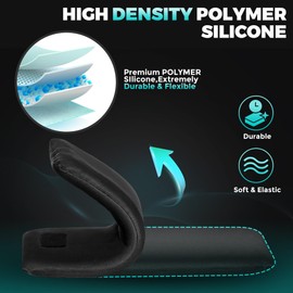 Adjustable Weighted Vest for Men Women, 19lb/35lb/45lb Rucking Vests for Walking with Zipper/16pcs Silicone Weights, Strength Training Workout Vest for Running GYM Home, Removable Reflective Strips