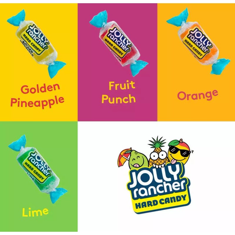 Hershey JOLLY RANCHER Tropical Hard Candy, 198g/7 oz., {Imported from