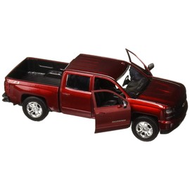 Showcasts Collectibles 2017 1/27 Scale Chevy Silverad 1500 LT Z71 Crew Cab Truck diecast Model Motormax