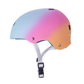 Triple Eight The Certified Sweatsaver Helmet for Skateboarding, BMX, and Roller Skating, Sunset, Large/X-Large