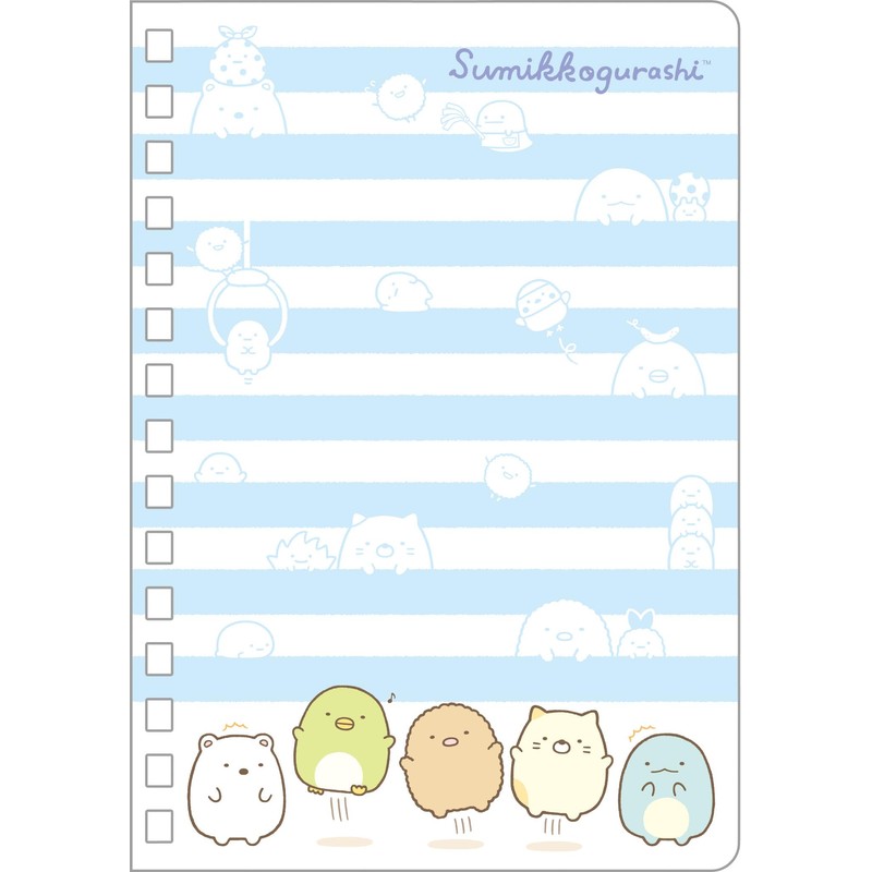 San-X Sumikko Gurashi SE68804 Sticker Notebook H6.1 x W4.3 inches