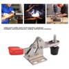 Horizontal Toggle Clamp Stainless Steel 66lb Holding Capacity 80 Degrees