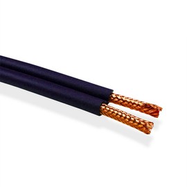 Van Damme Shotgun Audio Twin Interconnect Speaker Cable (Total Definition Directional HI-FI) 268-500-000 6 Metre/6M