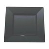 zappy 6.5" Square Black Plates 120