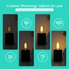 AMDTU Edison Bulbs 60W Equivalent Dimmable, Spiral Ultra-Thin Filament E26