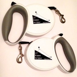 Lil' Ripper Gripper Kids Ski Trainer and Snowboard Trainer with Retractable Leashes and Tip Connector - Hand Assembled in Canada