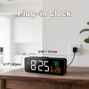 Netzu 3-in-1 Digital Clocks for Living Room with Temperature, Date