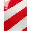 Folie Reflective Warning Signs 2x Red/White Stripes 30 x 10