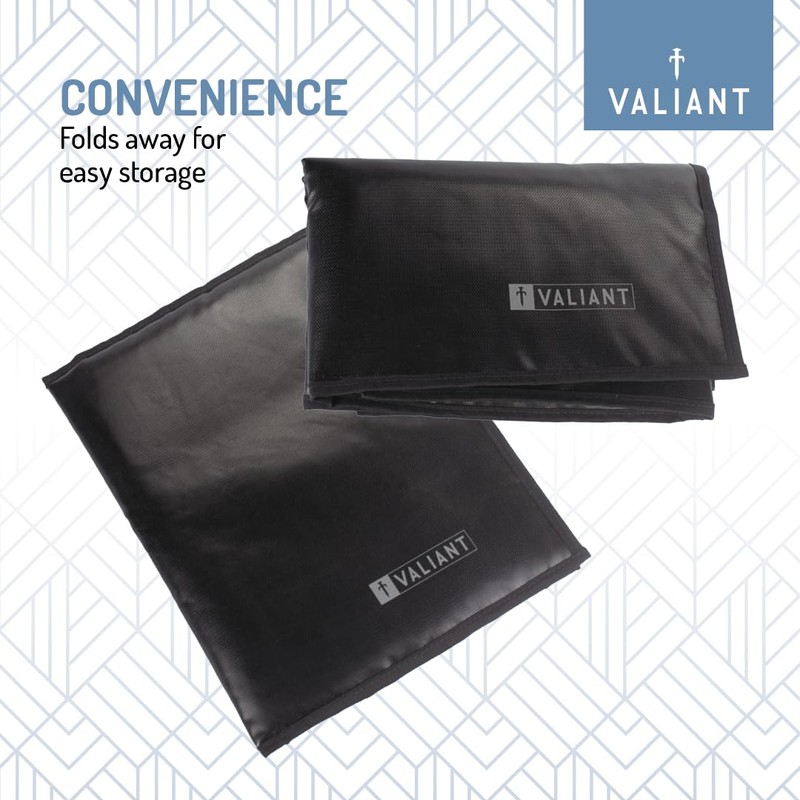 Valiant Fire Resistant Protective Hearth Mat - 98cm x 43cm