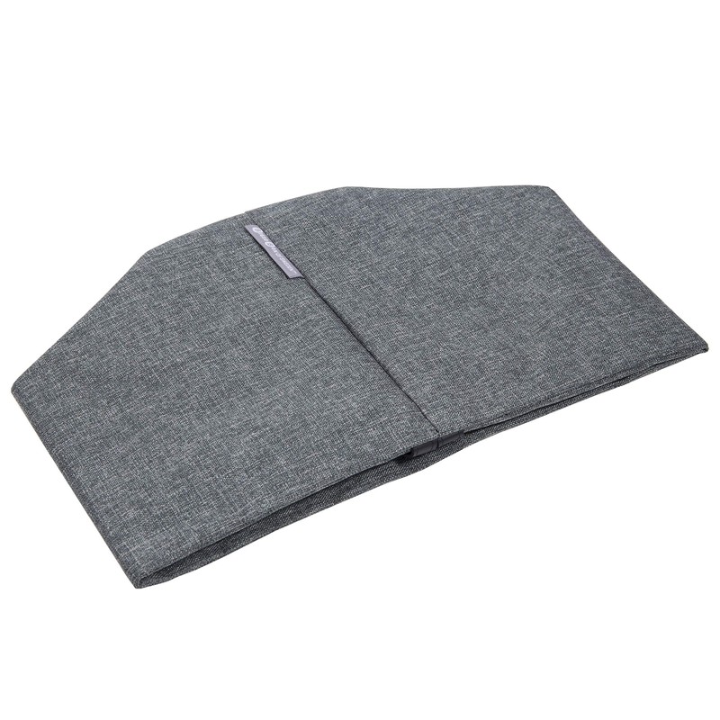 Bigso Soft Around Hanging Storage Basket/Hamper, Large, Grey