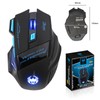 XuanGui Wireless Gaming Mouse with Side Buttons, 2.4G Bluetooth USB