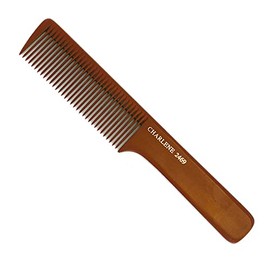 CHARLENE Bone Comb Chemical Heat Resistant Anti-Static Smooth Comb-out (#2469 Barber Cutting)