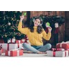 Fruidles Christmas Tree Lollipop, Candy Canes Suckers, Mixed Fruit Flavor,