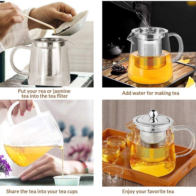 Creative Teapot Fits One Person with Heat Resistant Stainless Steel