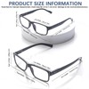 FADBON 6 Pack Reading Glasses Blue Light Blocking,Spring Hinge Readers