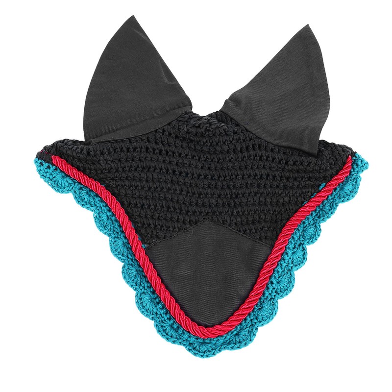 Horse Ear Net Bonnet Soft Comfortable Breathable Knitted Horse Fly