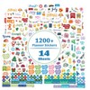 Planner Stickers - 12 Montths & 14 Sheets Journal Stickers