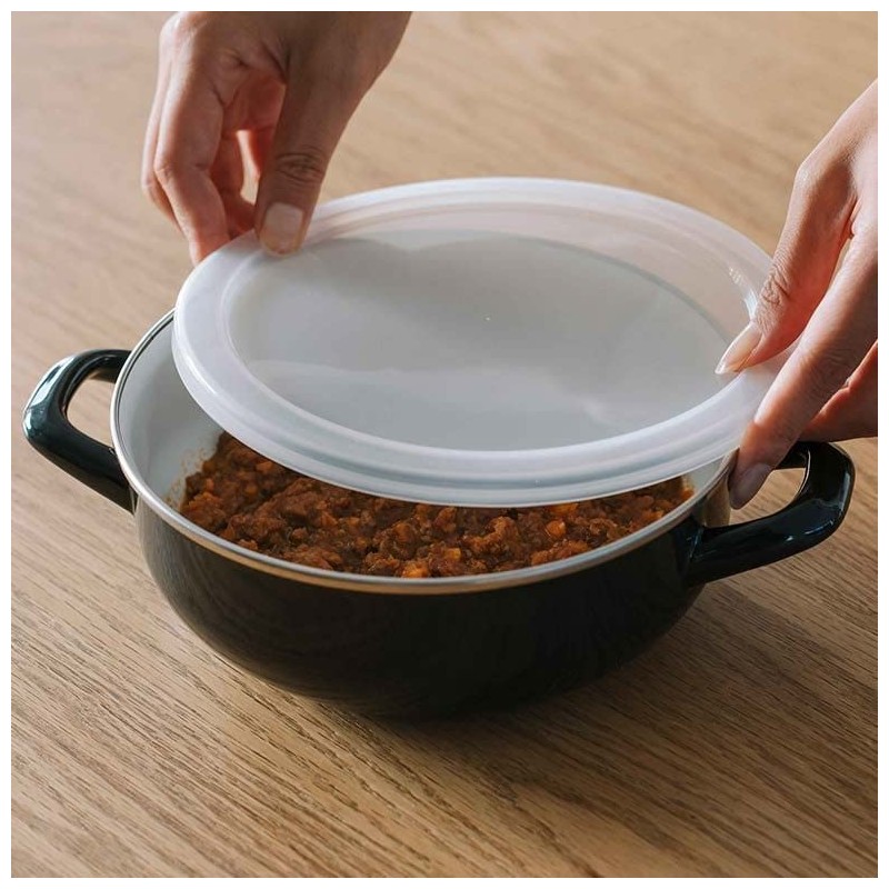 DEAN & DELUCA Casserole S Black (5.5 inches) Double Handed