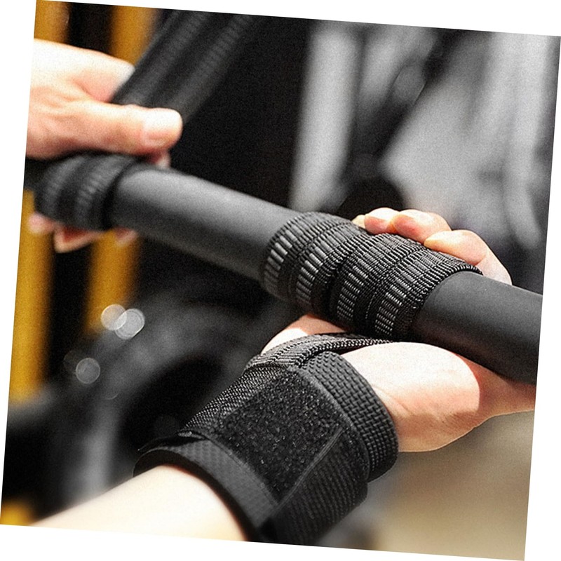 Mipcase 3 Pairs Gym Strap Hand Grip Gloves for Weightlifting