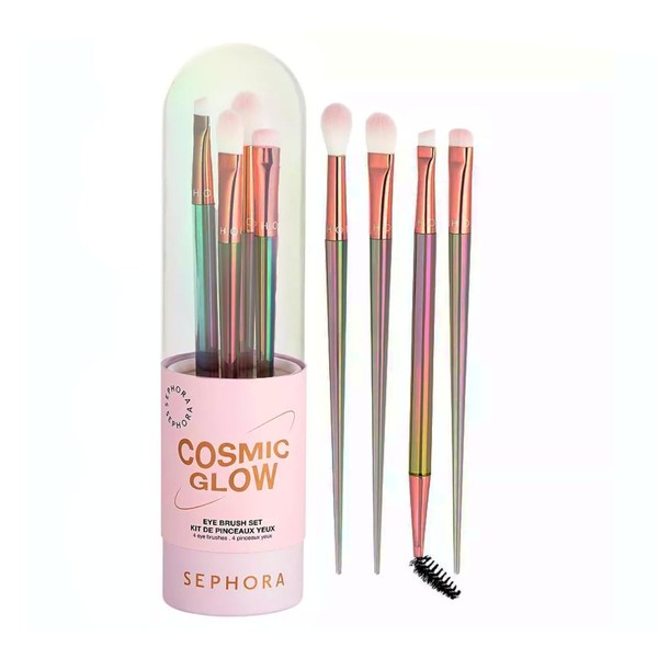Sephora Collection Cosmic Glow 4 Piece Eye Brush Set