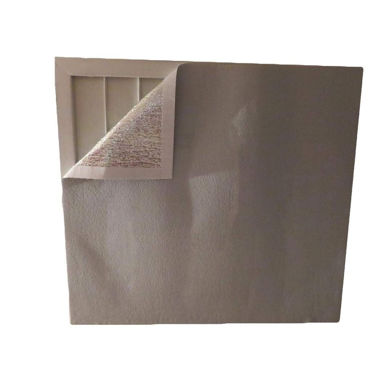 Residential Fan Shutter Cover Attic Exhaust Vent Stop Sealer Door
