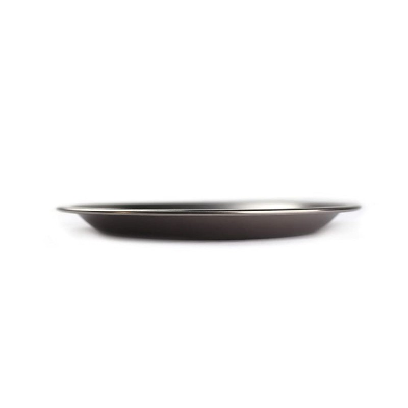 PEAKS&TREES Outdoor Camping Plate, Titanium, Plate, 8.3 inches (21 cm),