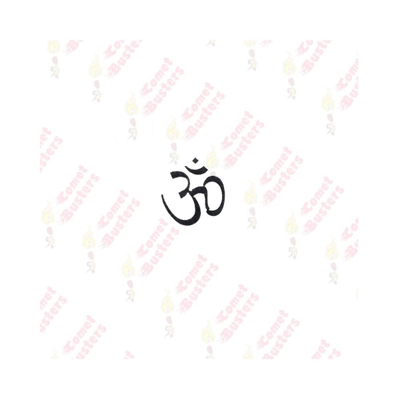 Comet Busters Black Traditional Om Bindi