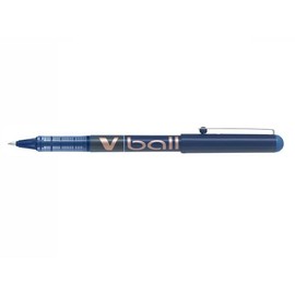 Pilot V-BALL 10 Liquid Ink Rollerball Pen - Blue (Pack of 6)