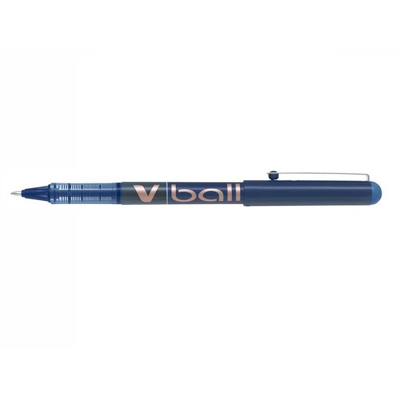 Pilot V-BALL 10 Liquid Ink Rollerball Pen - Blue (Pack