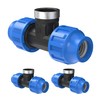 Kirchhoff Fitting T-transition piece with internal thread, plastic, 3/4 inch
