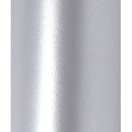 10 x A4 Silver Shimmer Pearlescent Paper 32lb Bond Double Sided Suitable for Inkjet and Laser Printers