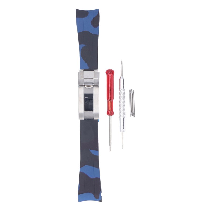 20mm Rubber Watch Strap Watch Band Rubber Replacement Watchband for