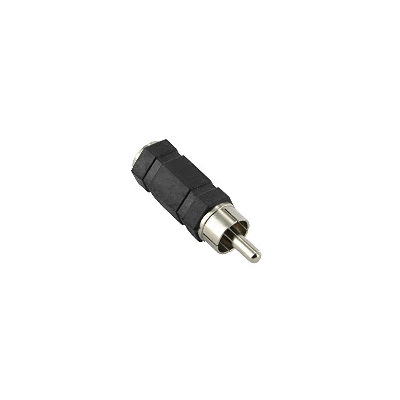 RCA Male to 3.5mm Mono Female Cable Connector Audio Adaptor