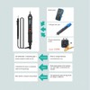 Jadeshay Multimeter,Digital Multimeter Tester 6000 Counts Pen Multimeter Auto AC/DC