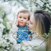 Blue Opal Mother Daughter Bracelet Interlocking Bracelet for Mother Daughter