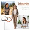 2 piezas de diadema con flequillo para el cabello, clip