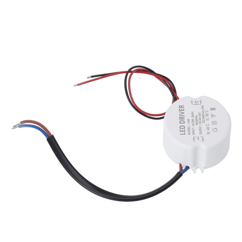 LED Power Supply Driver Waterproof Constant Voltage Transformer 360mA AC85‑265V
