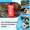 WELL-STRONG Boat First Aid Kit with Survival Tools, 123pcs Waterproof