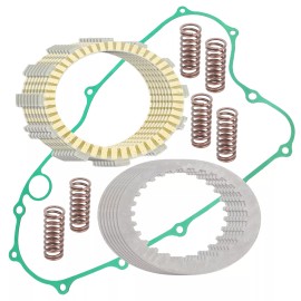 Caltric Clutch Friction Plates And Gasket Kit for Honda CRF450R 2002-2008