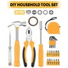 24pcs Home DIY Tool Kit for Household, Office & Garage