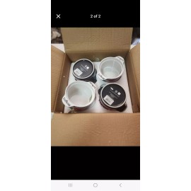 New England Patriots Case Of 4 New Gametime Snack Salsa Chip Bowls New