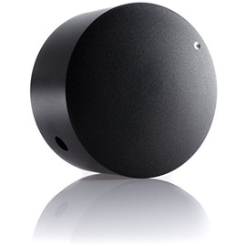 HifiLab Aluminium Knob, 40 x 22, Rotary Knob, Solid Aluminium, Black, 6 mm, Potentiometer