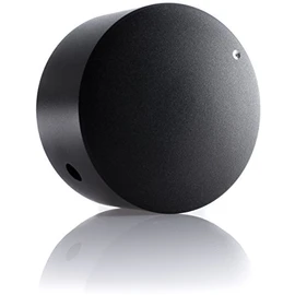 HifiLab Aluminium Knob, 40 x 22, Rotary Knob, Solid Aluminium, Black, 6 mm, Potentiometer