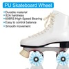 PATIKIL Roller Skate Wheels Set,8 Pack 58mm 82A Light Up