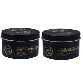 Redone Creative Pomade Hair Wax Strong Hold & Shine - Hair Paste (2 x 100 ml) - Hair Wax Strong Hold - Short to Long Hair - Hair Wax Men - Hair Styling Men - Fibre Wax with Wet Effect