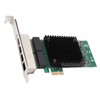 PCIE X1 Ethernet Card 4 Port RJ45 Copper Interface JL82571GB