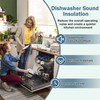 11050210 Dishwasher Sound Insulation Compatible with Bosch Thermador