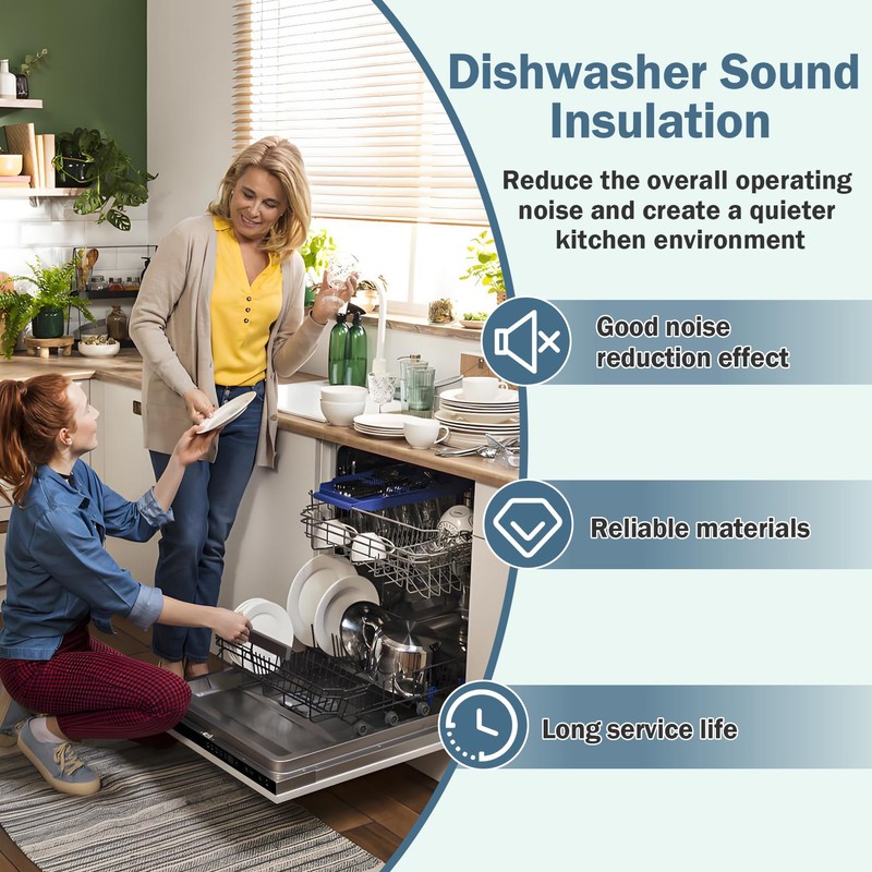 11050210 Dishwasher Sound Insulation Compatible with Bosch Thermador