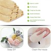6Pcs Natural Organic Loofah Bath Sponges, Loofah for Kitchen Cleaning